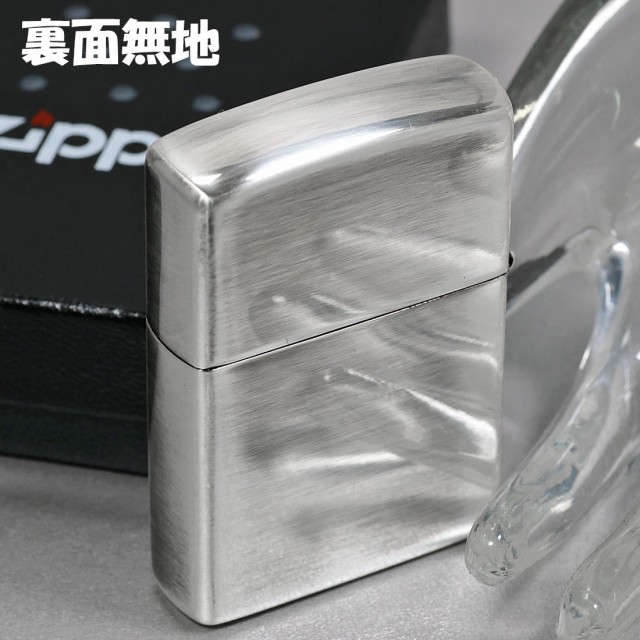 zippo(ジッポー)萌え MOE 銀イブシ エッチング クリヤーコート MS-KB