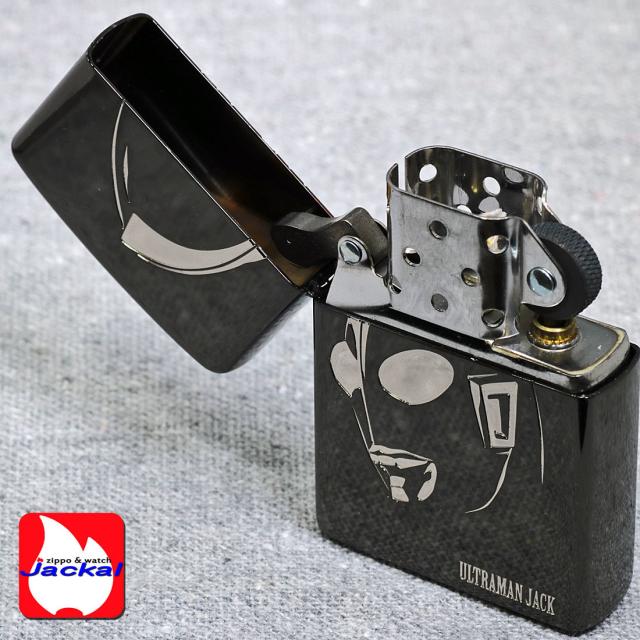 ZIPPO/ウルトラマンジャック(帰ってきたウルトラマン)　BKイオンS エッチング　イオンコートブラック画像4