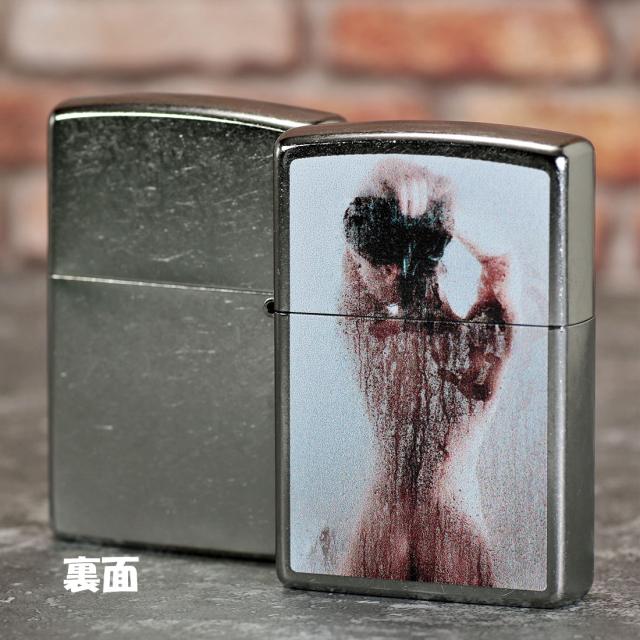 ZIPPO/ Shower scene セクシーガール シャワーシーン 2023モデル ストリートクローム Z207-104624画像4