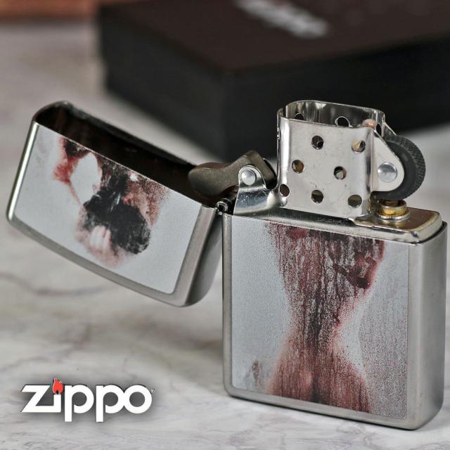 ZIPPO/ Shower scene セクシーガール シャワーシーン 2023モデル ストリートクローム Z207-104624画像5
