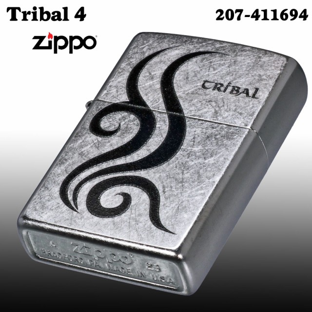 zippo ジッポー TRIBAL 4 トライバル 2023モデル ストリートクローム 