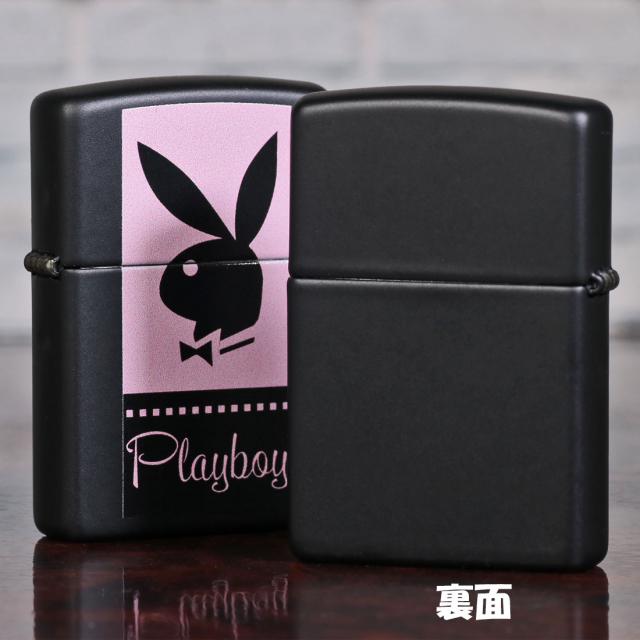 ZIPPO/PLAYBOY pink bunny ピンク バニー ブラックマット 2023モデル Z218-104663画像4