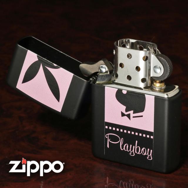 ZIPPO/PLAYBOY pink bunny ピンク バニー ブラックマット 2023モデル Z218-104663画像5