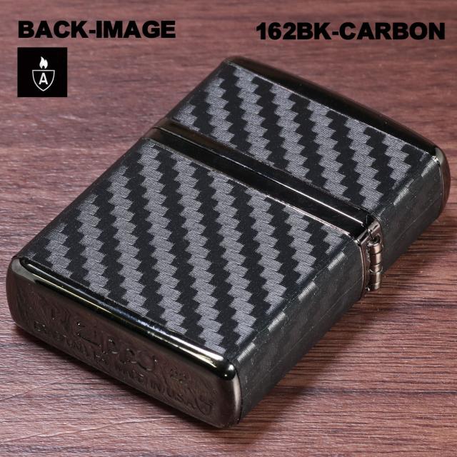 ZIPPO/armor アーマー カーボンシリーズ CARBON SERIES 黒ニッケル エッチング 162BK-CARBON画像5
