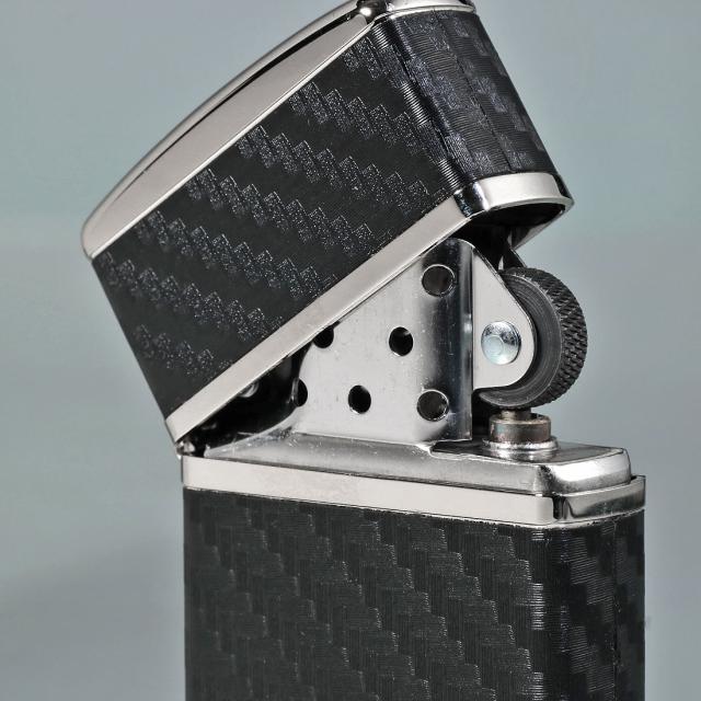ZIPPO/armor アーマー カーボンシリーズ CARBON SERIES ニッケル エッチング 162NI-CARBON画像3