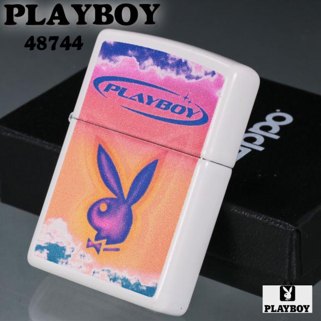 ZIPPO/ PLAYBOY プレイボーイ ホワイトマット 2023モデル 48744画像2