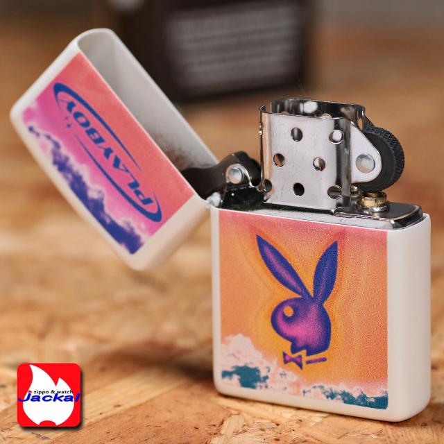 ZIPPO/ PLAYBOY プレイボーイ ホワイトマット 2023モデル 48744画像4