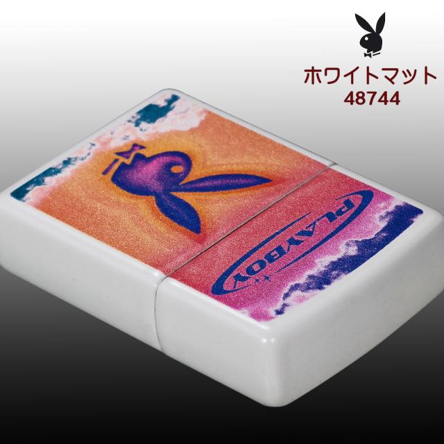 ZIPPO/ PLAYBOY プレイボーイ ホワイトマット 2023モデル 48744画像5