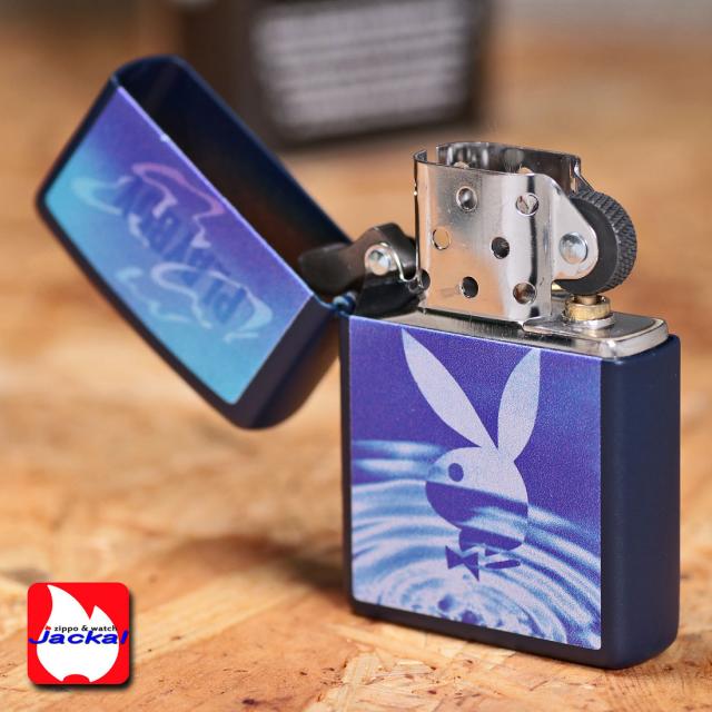 ZIPPO/ PLAYBOY プレイボーイ ネイビーマット 2023モデル 48745画像4