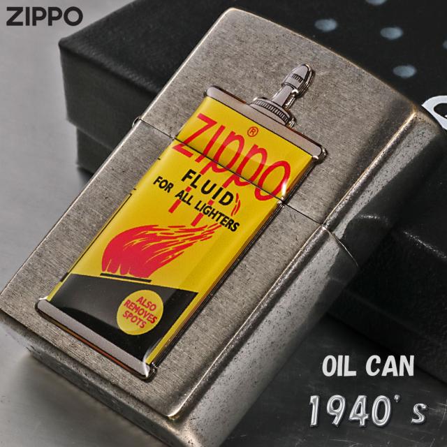 ZIPPO/オイル缶メタル1  1940’s　＃200FB　クロームユーズドフィニッシュ　エポメタル　CAN-1画像3