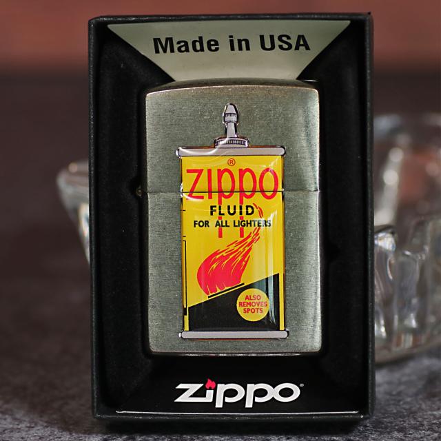 ZIPPO/オイル缶メタル1  1940’s　＃200FB　クロームユーズドフィニッシュ　エポメタル　CAN-1画像5