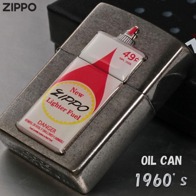 ZIPPO/オイル缶メタル3  1960’s　＃200FB　クロームユーズドフィニッシュ　エポメタル　CAN-3画像3