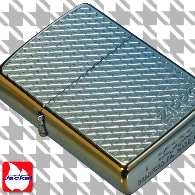 ZIPPO/ハウンドトゥース(千鳥格子) 両面デザイン チタンコーティング　HoundStooth R レインボー　HS-TC-R  画像3