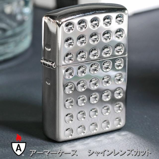 ZIPPO/アーマー Armor シャインレンズカット ダイアノシルバー SHINLENS-DS画像6