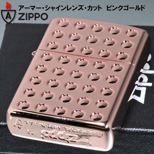 ZIPPO/アーマー Armor シャインレンズカット ピンクゴールド SHINLENS-PG 画像2