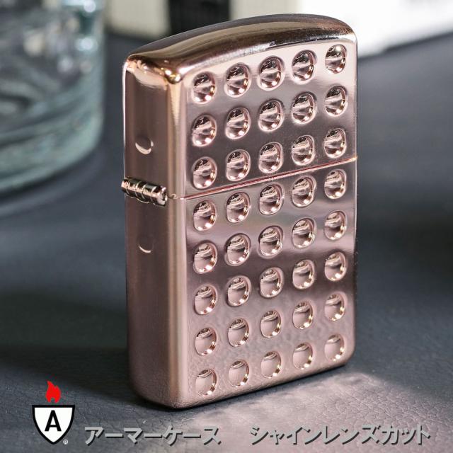ZIPPO/アーマー Armor シャインレンズカット ピンクゴールド SHINLENS-PG 画像6
