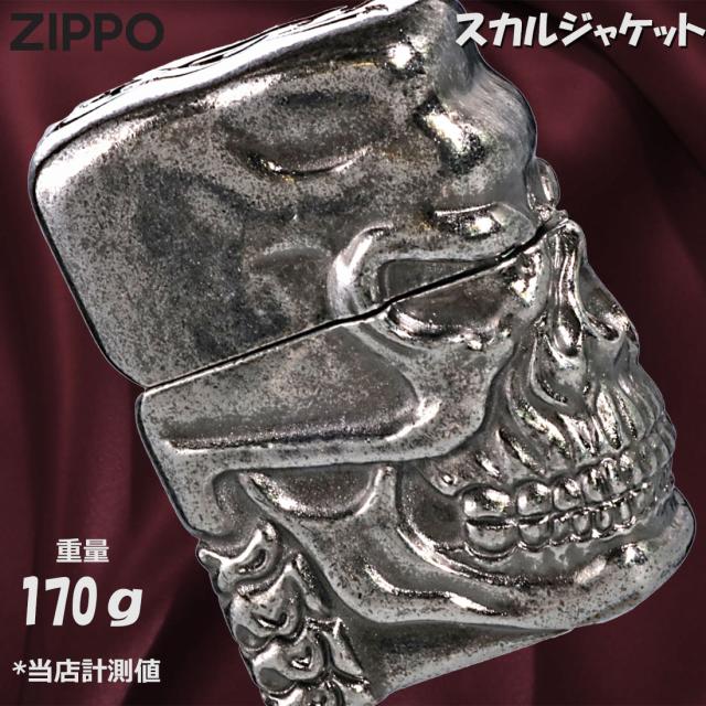 ZIPPO/スカルジャケットBNB ブラックニッケル バレル仕上げ オイルライター ドクロ SPECIAL-SKULL-BNB画像2