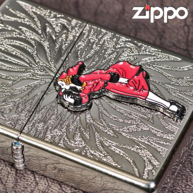 ZIPPO/大人気「WINDY」メタル貼り　ホワイトニッケル エッチング　WINDY-Metal-WN画像6