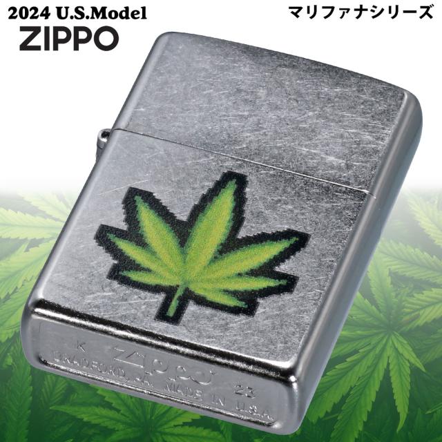 ZIPPO/ マリファナ　Digital Weed デジタルウィード  2024年　USモデル ストリートクローム Z207-112484画像2