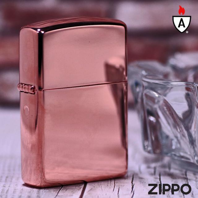 ZIPPO/アーマー　ARMOR COPPER PLATE 銅メッキ鏡面仕上げ　162-3HP画像6
