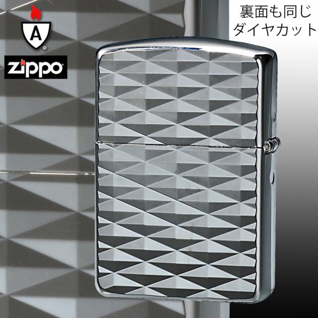 ZIPPO/ARMOR アーマー　鎧　ダイヤカット 2面彫刻　＃162シルバーメッキ加工 162S-2DC画像3