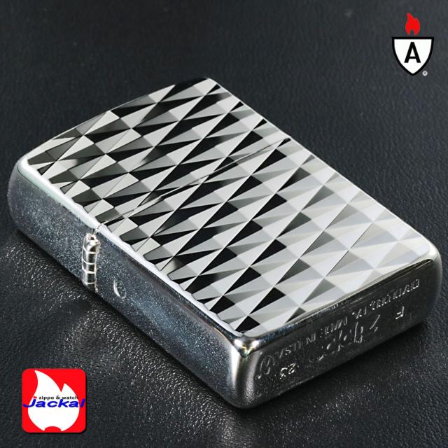 ZIPPO/ARMOR アーマー　鎧　ダイヤカット 2面彫刻　＃162シルバーメッキ加工 162S-2DC画像5