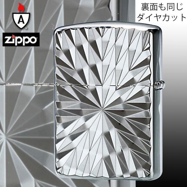 ZIPPO/ARMOR アーマー　鎧　ダイヤカット 両面彫刻　＃162シルバーメッキ加工 162S-2RDC画像3