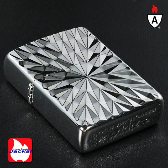 ZIPPO/ARMOR アーマー　鎧　ダイヤカット 両面彫刻　＃162シルバーメッキ加工 162S-2RDC画像5