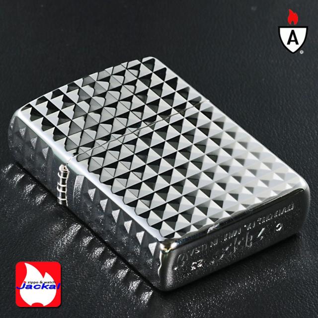 ZIPPO/ARMOR アーマー　鎧　ダイヤカット 4面彫刻　＃162 シルバーメッキ加工 162S-4DC画像5