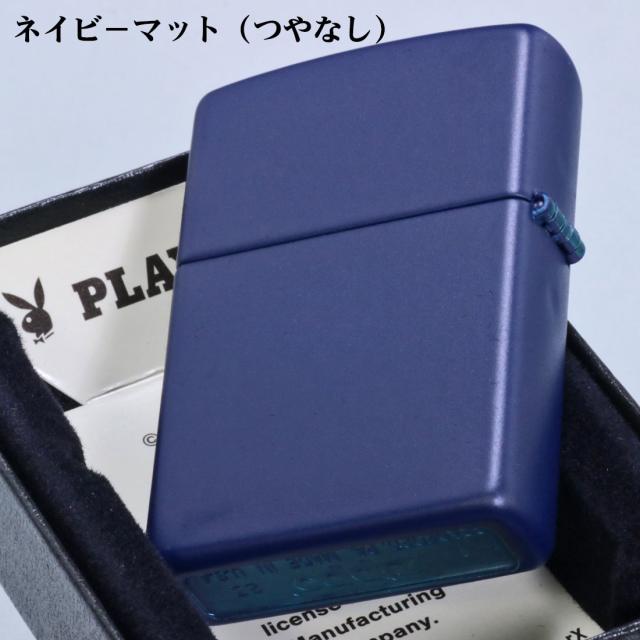 ZIPPO/ PLAYBOY 正規ライセンス プレイボーイ ネイビーマット ネオンデザイン US 2025秋冬モデル 46786 画像3