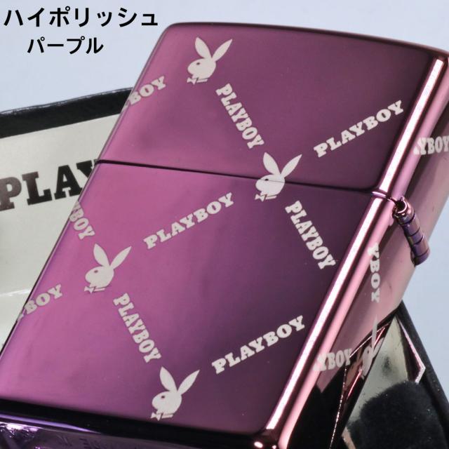 ZIPPO/ PLAYBOY 正規ライセンス プレイボーイ アーガイルデザイン ハイポリッシュパープル US 2025秋冬モデル z46787画像3