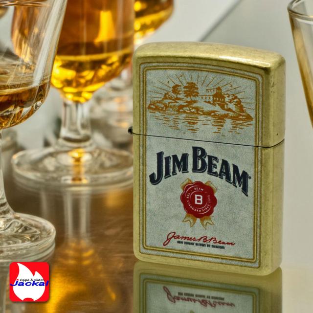ZIPPO/Jim Beam Logo ロゴ ジムビーム 正規ライセンス US 2025秋モデル ストリートブラス 46793画像7