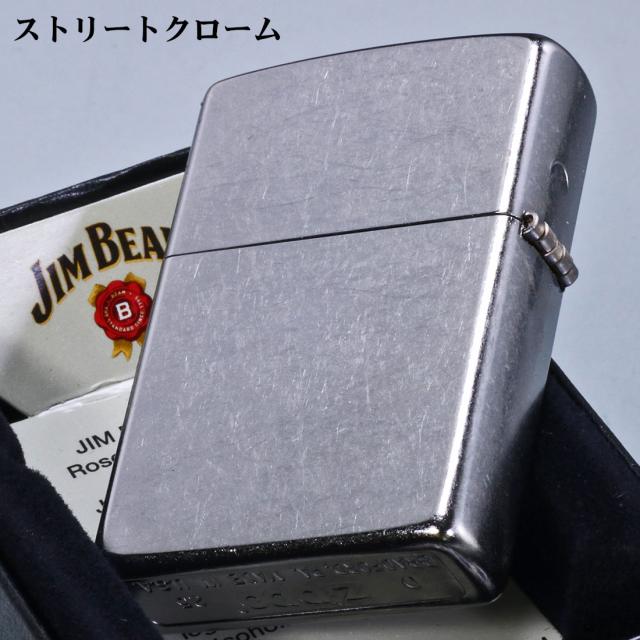 ZIPPO/Jim Beam Logo ジムビーム ロゴ US 2025秋モデル ストリートクローム 46800画像3