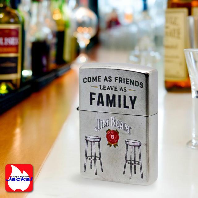 ZIPPO/Jim Beam Logo ジムビーム ロゴ US 2025秋モデル ストリートクローム 46800画像7