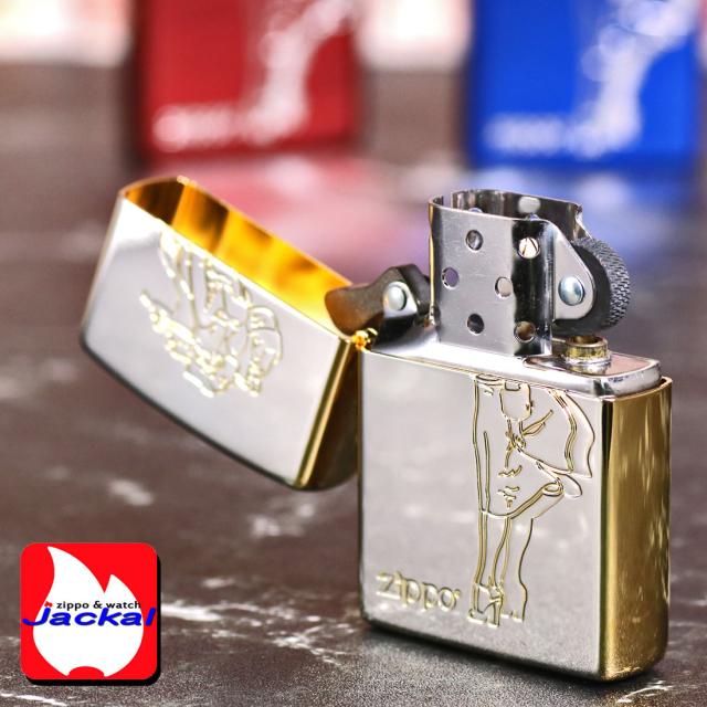 ZIPPO/人気の「WINDY」デザイン クラシカル ウィンディ シルバー・ゴールドミラー オイルライター CL-WINDY-SG画像6