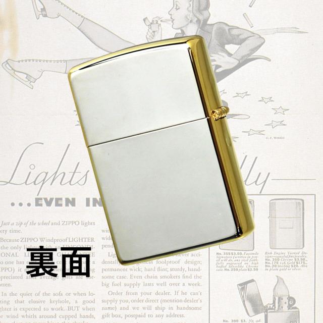 ZIPPO/人気の「WINDY」デザイン クラシカル ウィンディ シルバー・ゴールドミラー オイルライター CL-WINDY-SG画像7