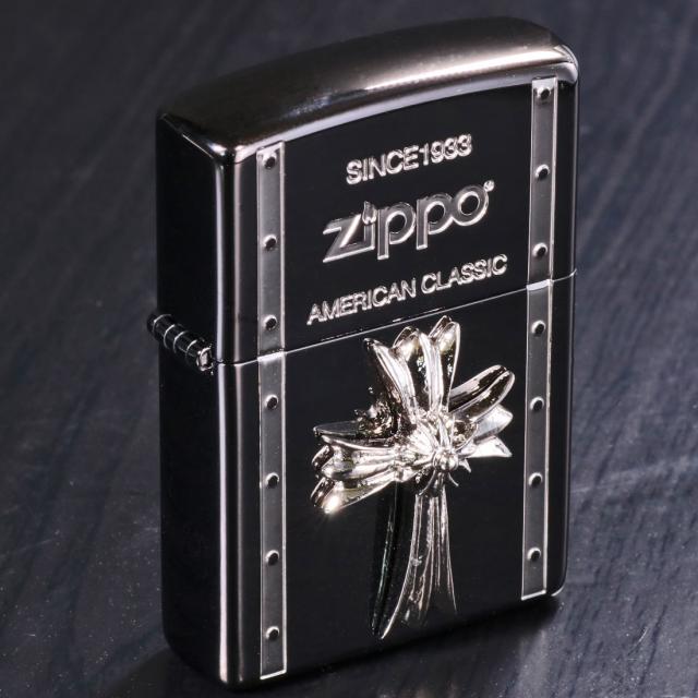 ZIPPO/クロスメタル BLACK ガンメタル 人気のクロスメタルシリーズ J CRBK-J画像4
