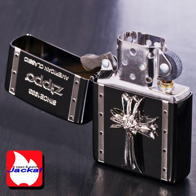 ZIPPO/クロスメタル BLACK ガンメタル 人気のクロスメタルシリーズ J CRBK-J画像5