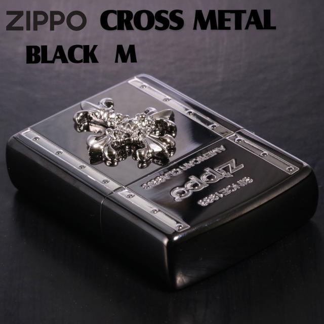 ZIPPO/クロスメタル BLACK ガンメタル 人気のクロスメタルシリーズ M CRBK-M画像8