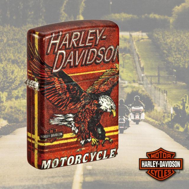 ZIPPO/ハーレーダビッドソン Harley-Davidson HARLEY 白頭鷲 5面加工 プリント HD-48602画像6