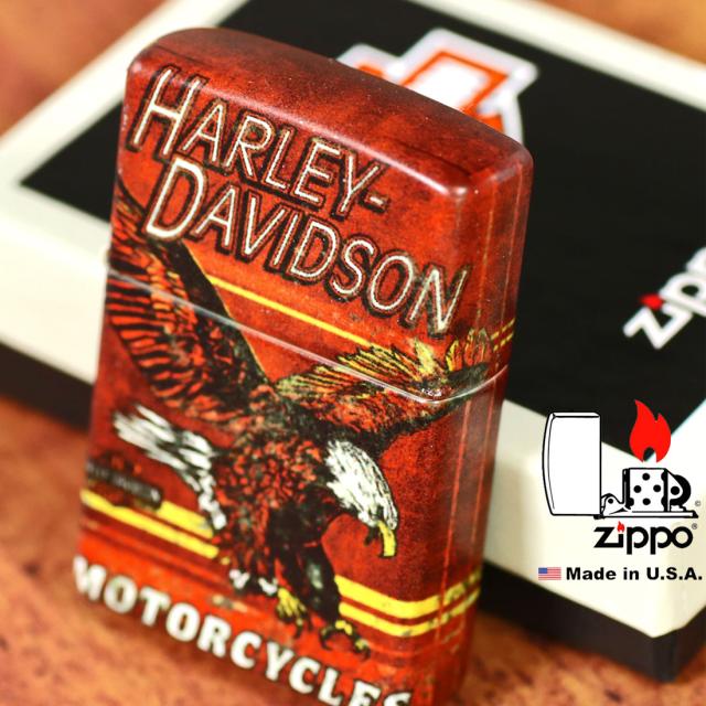 ZIPPO/ハーレーダビッドソン Harley-Davidson HARLEY 白頭鷲 5面加工 プリント HD-48602画像7