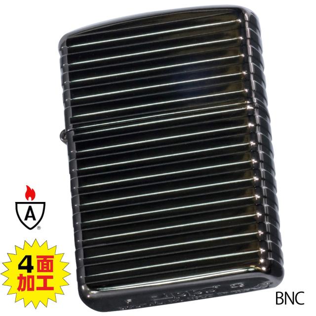 ZIPPO/ARMOR アーマー　ホリゾンタルストライプ ブラックニッケル BNC 3次元立体彫刻 4面連続加工　Horizontal Stripe HS-BNC画像7
