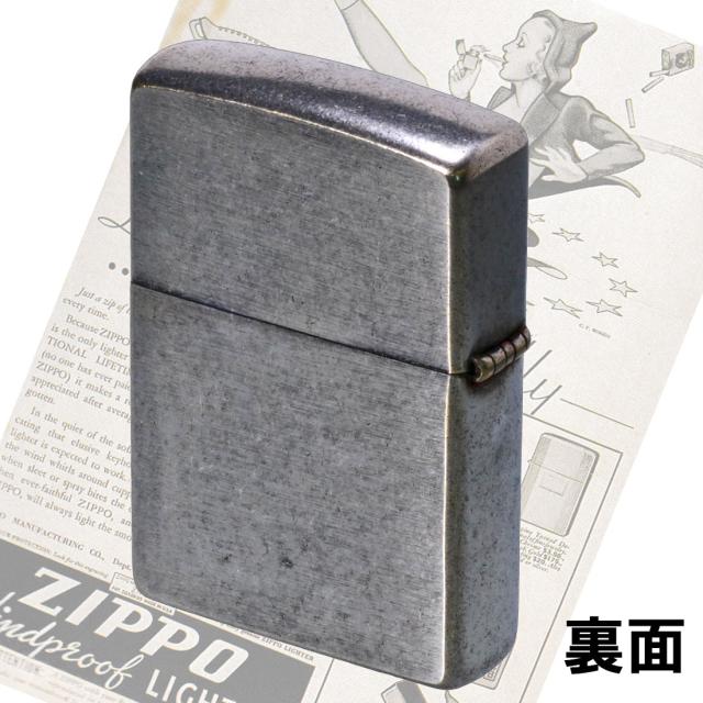 ZIPPO/人気の「WINDY」デザイン　ウィンディ　メタルパズルガール オイルライター プレート貼り クロームバレル MPG-SV画像5