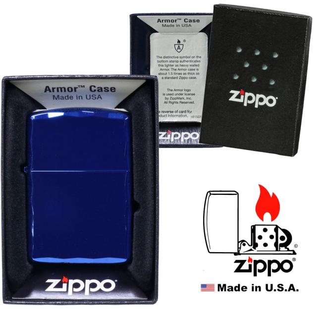 ZIPPO/アーマー シャインレイカット ブルー SHINLAY-BL画像3