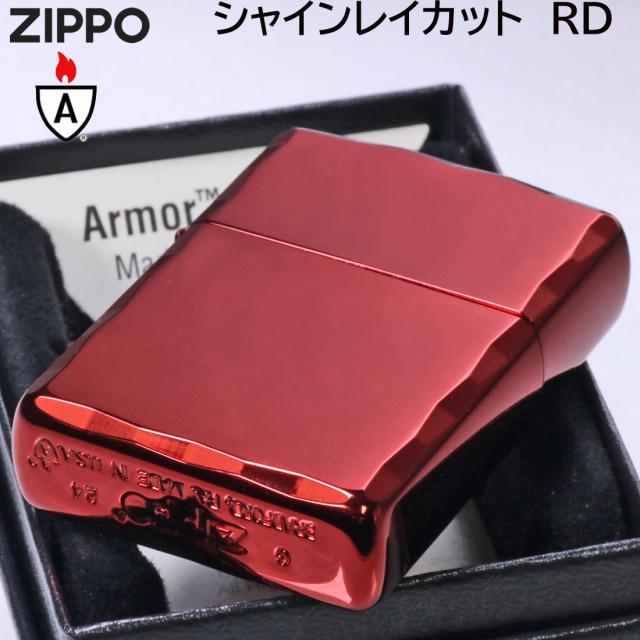ZIPPO/アーマー シャインレイカット レッド SHINLAY-RD画像1