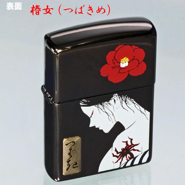 ZIPPO/限定 現代女浮世絵師 ツバキアンナ TsubakiANNA The 2st Z 椿女(つばきめ) シリアルナンバー入り ネオブラック TSUBAKI画像3