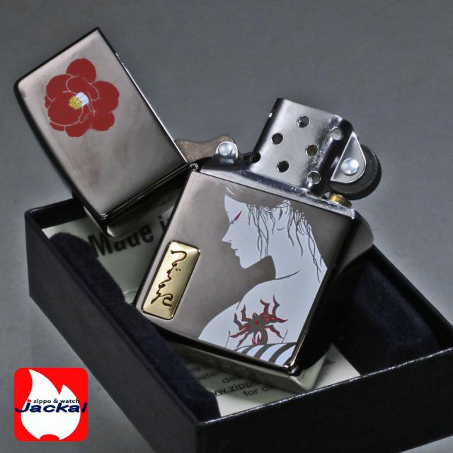 ZIPPO/限定 現代女浮世絵師 ツバキアンナ TsubakiANNA The 2st Z 椿女(つばきめ) シリアルナンバー入り ネオブラック TSUBAKI画像4