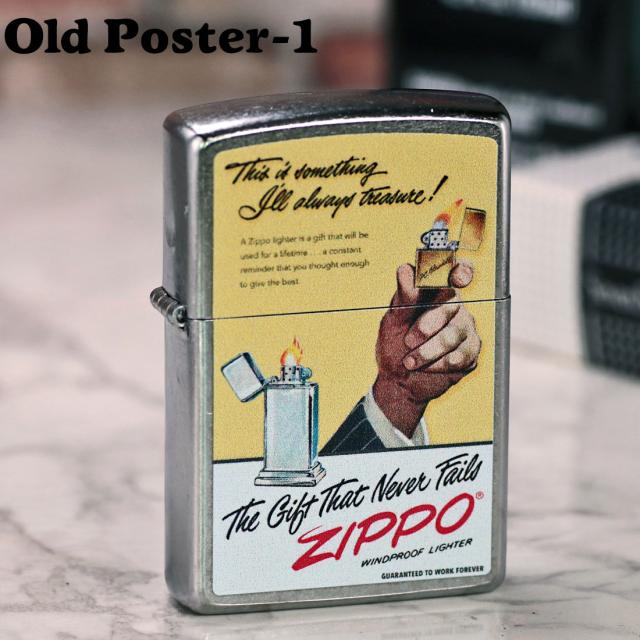 ZIPPO/Old Poster-1 プリント加工 ストリートクローム Z207-119570画像6