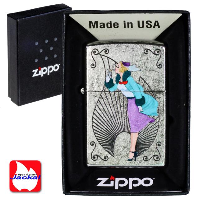 ZIPPO/USオリジナルZIPPO 2025 人気の「WINDY」デザイン Windy Flame ストリートクローム プリント加工 zZ207-125614画像3