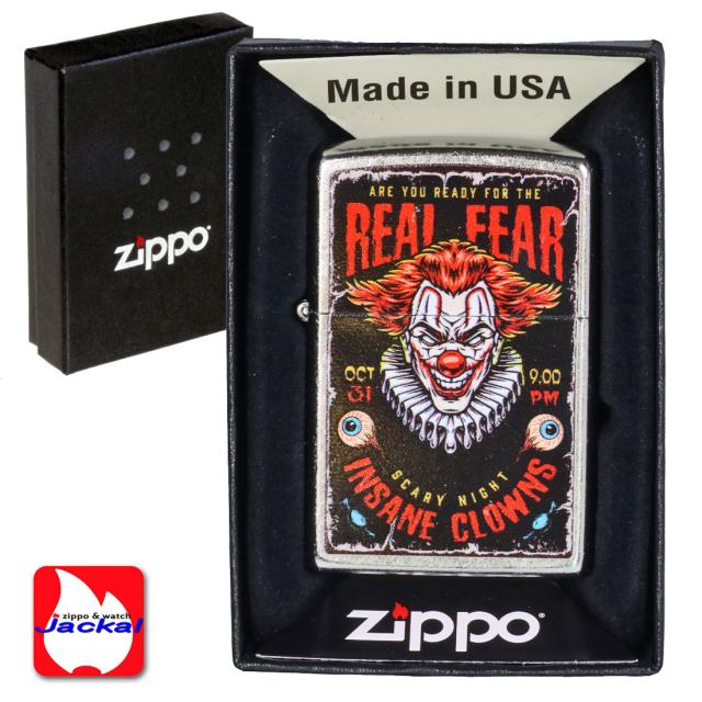 ZIPPO/USオリジナルZIPPO 2025 ピエロ柄  INSANE CLOWNS ストリートクローム プリント加工 zZ207-125618画像3